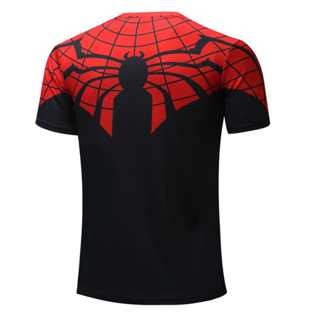 Spiderman Black And Red Compression T-shirt – REAL INFINITY WAR