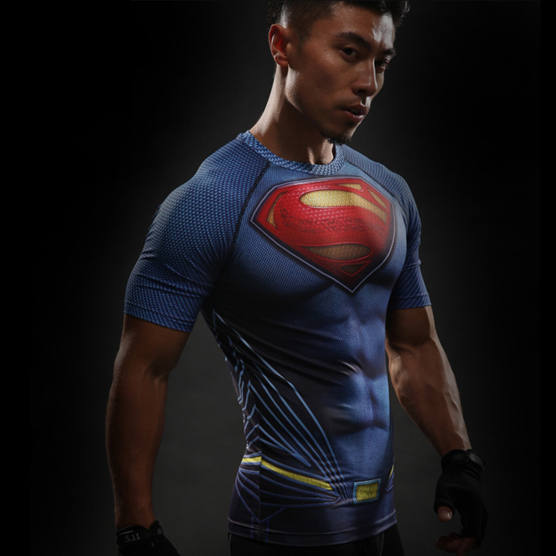 Superman Short Sleeve Compression – REAL INFINITY