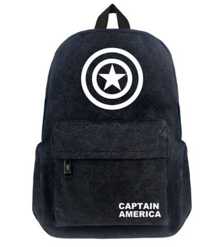 Bewakoof Unisex Blue & Red Captain America Printed Backpack Price in India,  Full Specifications & Offers | DTashion.com