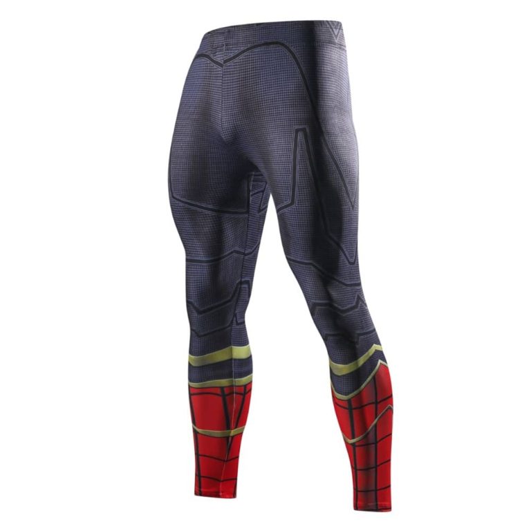 Iron Spider Spiderman Crossfit Pants Men 3D Compression Leggings – REAL ...