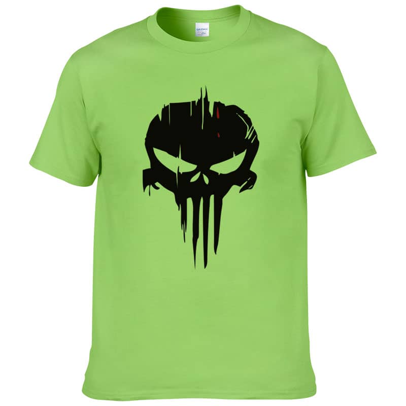 Punisher Logo Casual T-Shirt (11 colors) – REAL INFINITY WAR