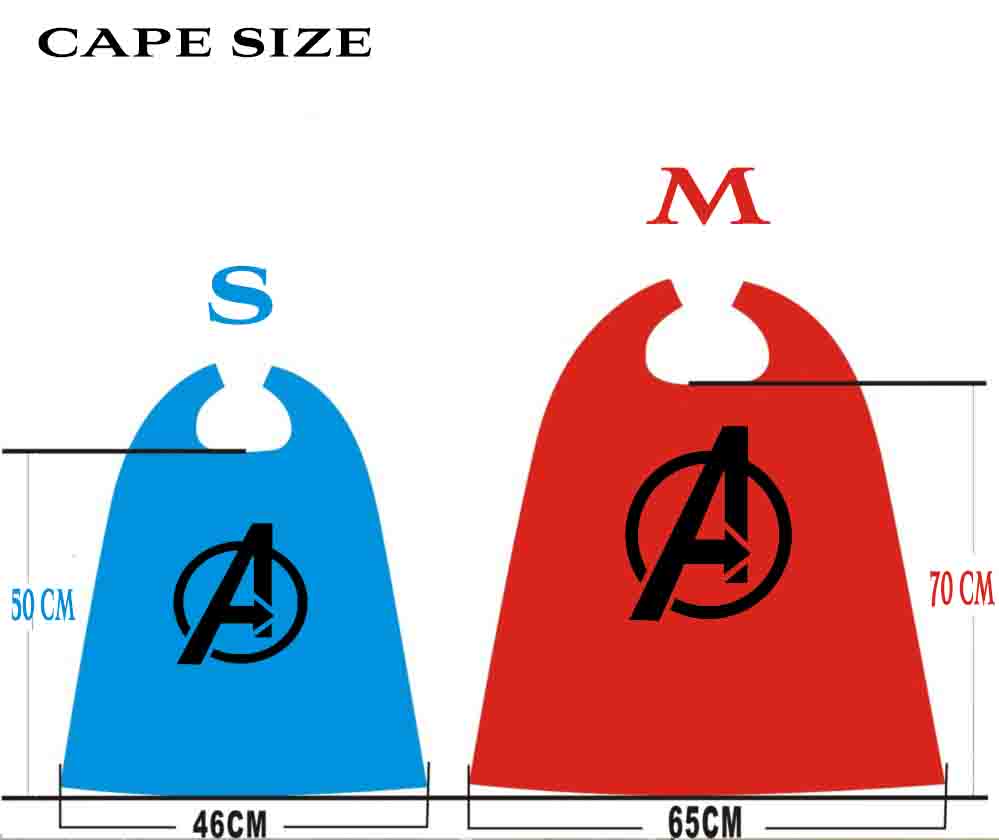 Cape Size Chart