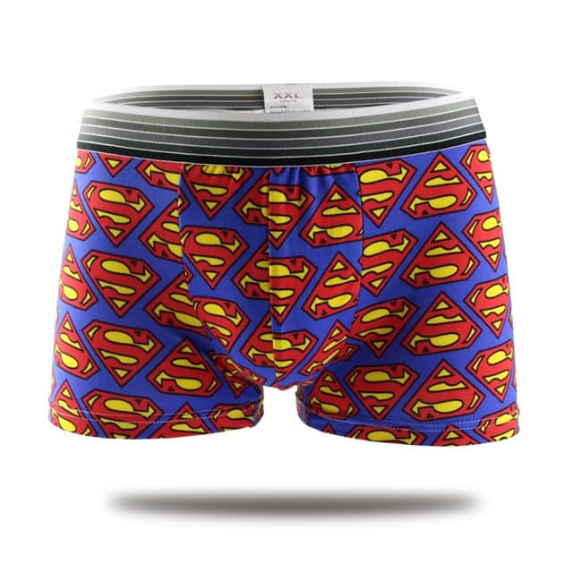 Summer Men Boxers Superman Logo Doodle Underwear Trunks – REAL INFINITY WAR