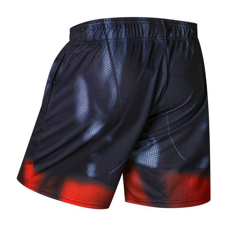 Superman Red and Blue Printed Quick Dry Workout Shorts – REAL INFINITY WAR