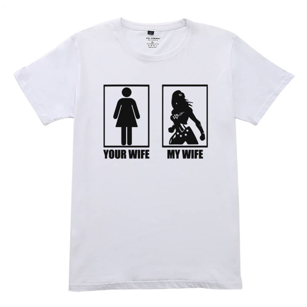 Wonder My Wife Your Wife Men T-Shirt (9 – REAL INFINITY