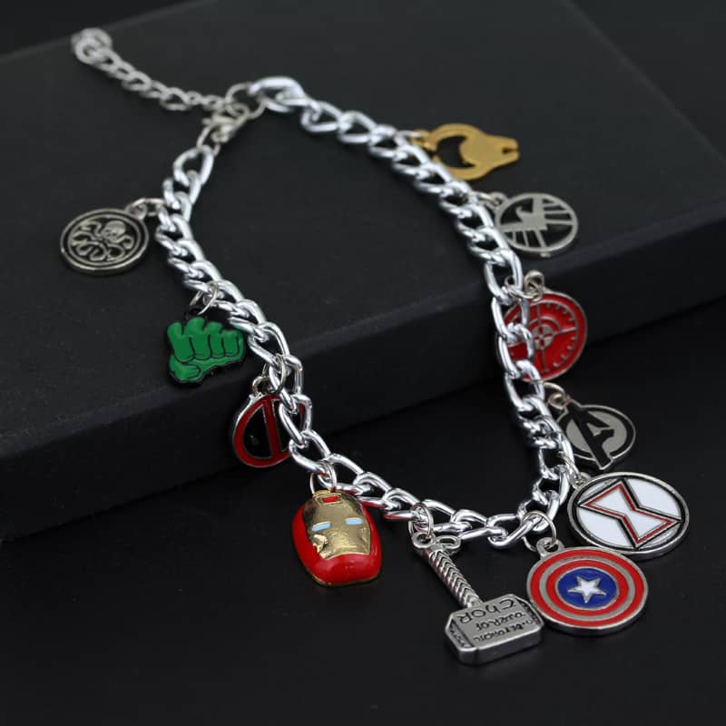 Pandora Marvel The Avengers Infinity Stones Ladies Bracelet, Gold 562960C01