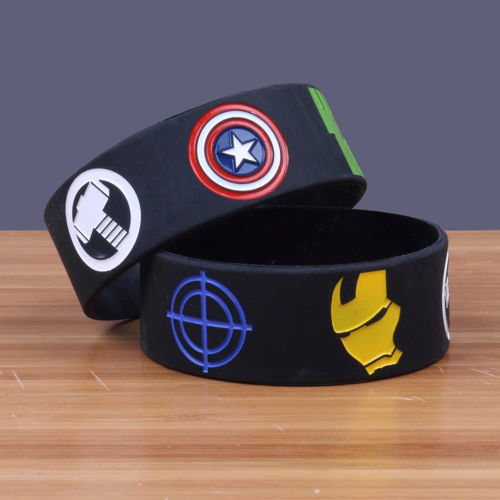 Marvel Comics The Avengers™ Rubber Bracelets - 4 Pc.