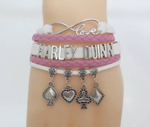 Harley Quinn & Poison Ivy Handwoven Friendship Bracelet Set - Etsy