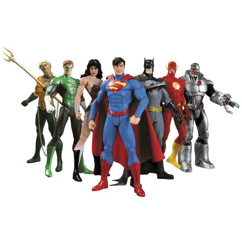 Justice League 17cm Action Figure (Set Of 7 Characters) – REAL INFINITY WAR