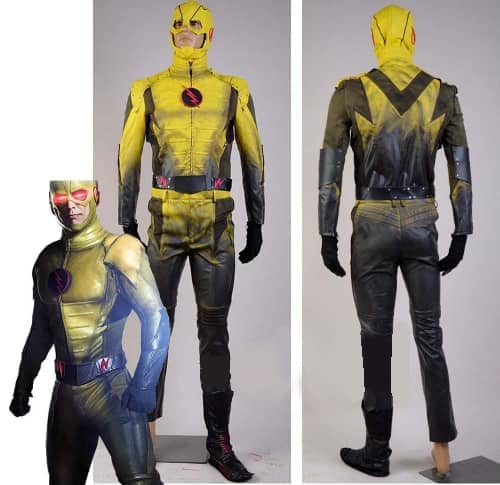 Costumes The Flash/Reverse Power Man Costume Carnaval Cosplay  l'Haloween