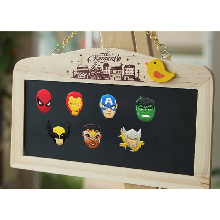Captain America Face Magnetic Whiteboard Sticker Refrigerator Magnet – REAL  INFINITY WAR
