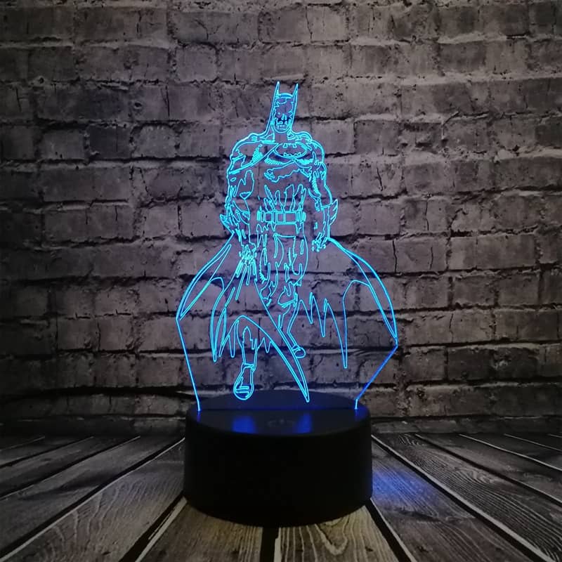 Batman Holographic LED lamp – REAL INFINITY WAR