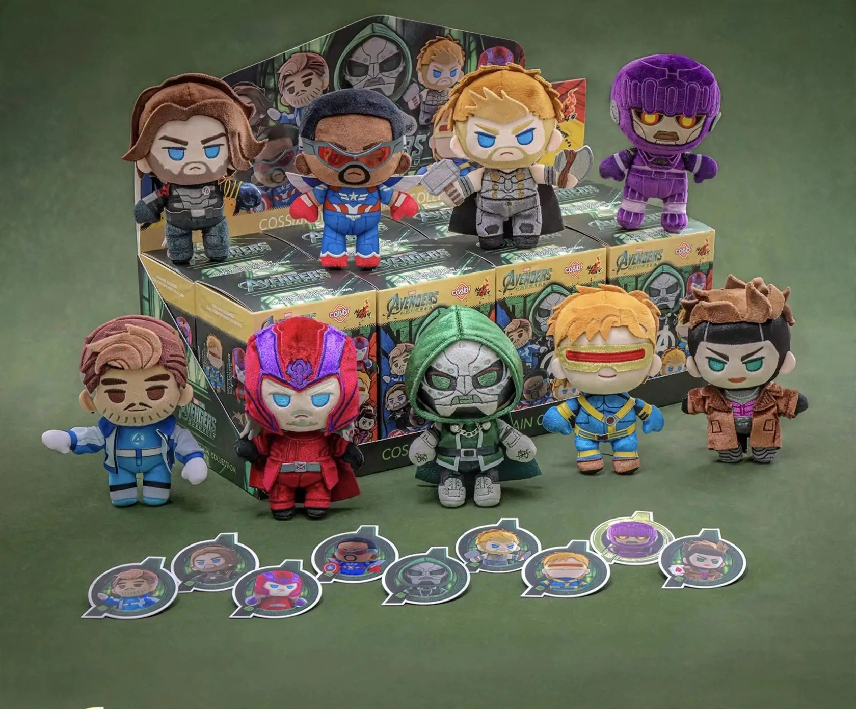 Avengers Doomsday Cosbi Keychain Blind Box - Hot Toys Style Collectible